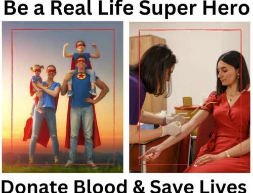 Be a Hero – Donate Blood